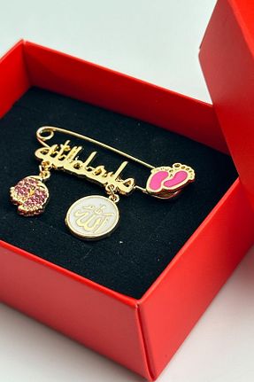 سنجاق سینه رنگی بچه گانه فلزی Modex - کد 364282628