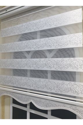 پرده کشوئی سفید Zebra StorBurada - کد 95639043
