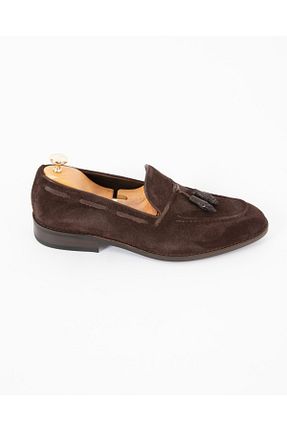 کفش لوفر قهوه ای مردانه چرم خالص HC MEN CLASSIC - کد 879206926
