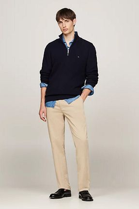 شلوار بژ مردانه ساتن Tommy Hilfiger - کد 879203377