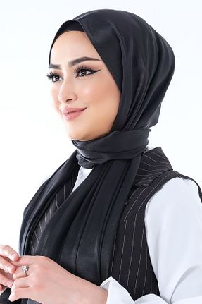 شال مشکی زنانه پلی استر HAREM SCARF - کد 854396796