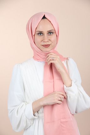 شال سرمه ای زنانه پلی استر Sima - کد 646741341