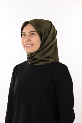 روسری خاکی İpek Tivil Aker - کد 121734635