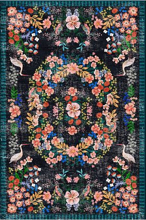 فرش رنگی قابل شستشو Rugs Modern Halı - کد 716037290