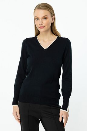 پلیور مشکی زنانه Straight ON - کد 879219536