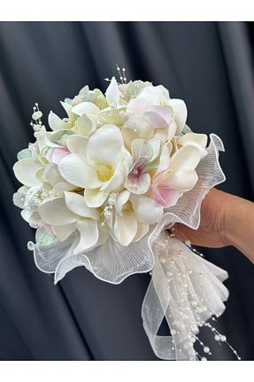 دسته گل عروس GELİNÇİÇEKCOM - کد 879233432