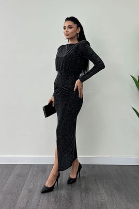 لباس مجلسی و فارغ التحصیلی زنانه پولک دوزی giyimmasalı - کد 864801368