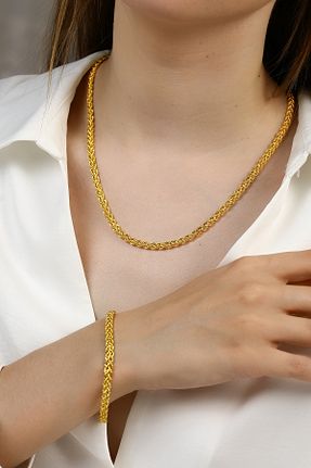 ست طلا زرد زنانه زیرکن Altınkesesi - کد 879241391