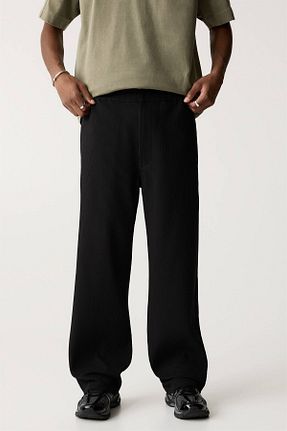 شلوار مشکی مردانه پلی استر Pull & Bear - کد 879255463