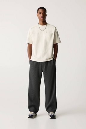 شلوار طوسی مردانه پلی استر Pull & Bear - کد 879255791