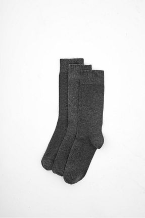 جوراب طوسی مردانه پنبه ای odelon - کد 879248583