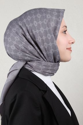 دستمال گردن قهوه ای زنانه Aker - کد 879248547