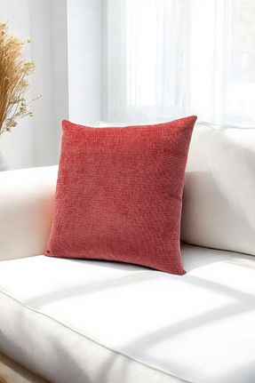 کوسن و روکش کوسن نارنجی مخمل Latuda Home - کد 879251572
