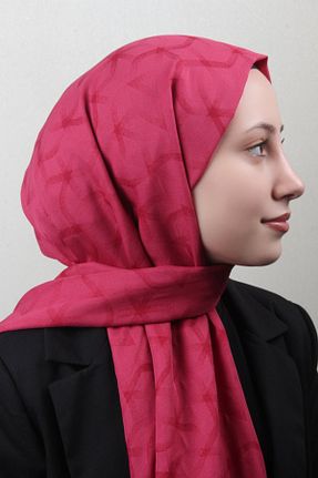 شال قهوه ای زنانه پلی استر Aker - کد 879288507