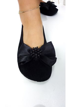 پاندوف مشکی زنانه پارچه ای CEYDA SHOES - کد 862196001