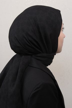 شال قهوه ای زنانه پلی استر Aker - کد 879281772
