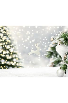 تزئینات کریسمس سفید RubaTrend - کد 879282018