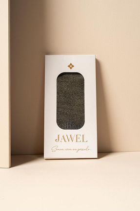 روسری خاکی پلی استر JAWEL - کد 879297415