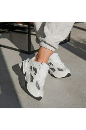 کفش اسنیکر سفید زنانه چرم اصل Nike - کد 879297325