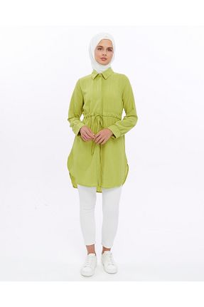 تونیک حجاب سبز زنانه پلی استر BRN - کد 879309260