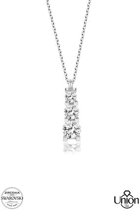 گردنبند نقره زنانه 925 عیار Swarovski - کد 770703310