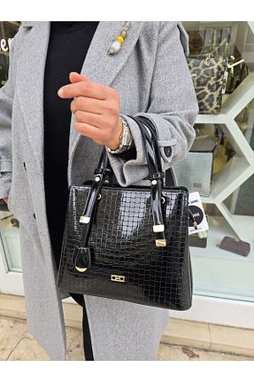 کیف دوشی مشکی زنانه چرم مصنوعی Kemo Bags - کد 867803505