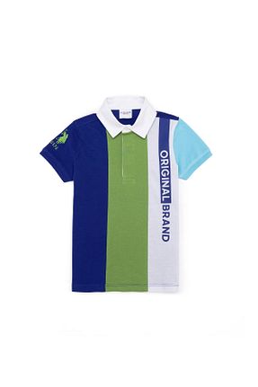 تیشرت آبی بچه گانه رگولار U.S. Polo Assn. - کد 879319885