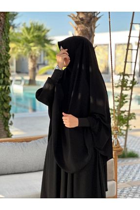 ست بالاتنه و پائین تنه حجاب مشکی زنانه کلوش Bayram Giyim - کد 879328911