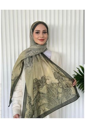 شال خاکی زنانه پنبه ای Misa - کد 879328497