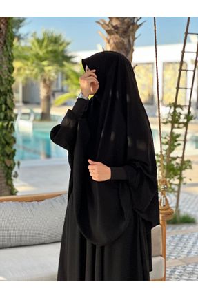 ست بالاتنه و پائین تنه حجاب مشکی زنانه کلوش ME & HA GİYİM - کد 879396884