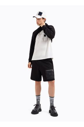 تیشرت نباتی مردانه یقه دوچرخه Armani Exchange - کد 879396904