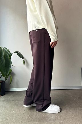 شلوار بنفش مردانه پارچه Flaw Wear - کد 879392473