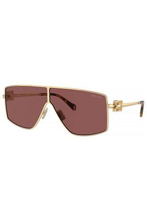 عینک آفتابی قهوه ای زنانه UV400 Miu Miu - کد 806799559