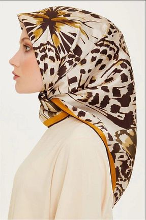 روسری سفید 90 x 90 Armine - کد 879398535