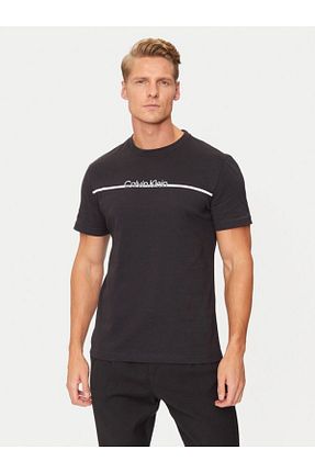 تیشرت مشکی مردانه رگولار Calvin Klein - کد 879385626