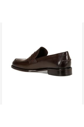 کفش کلاسیک قهوه ای مردانه چرم خالص Nine West - کد 879411649