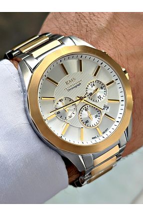 ساعت مچی طلائی مردانه 41-45 میلی متر Romanson - کد 357138719