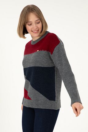 پلیور سرمه ای زنانه ساده U.S. Polo Assn. - کد 879431108