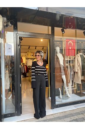 پلیور مشکی زنانه تنگ özlem adaşoğlu boutique - کد 879427659