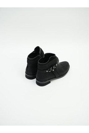 بوت / نیم بوت مشکی زنانه جیر EYMEN SHOES - کد 879437223