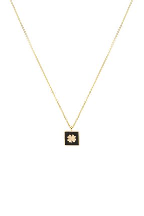 گردنبند جواهر رنگی زنانه روکش طلا Atelier Petites Pierres - کد 881673941