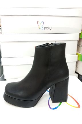 بوت / نیم بوت مشکی زنانه جیر Beety - کد 879451844