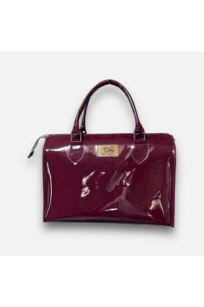 کیف دوشی زرشکی زنانه چرم مصنوعی Glory - کد 874365952