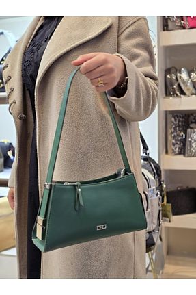 کیف دوشی سبز زنانه چرم مصنوعی Kemo Bags - کد 867055944