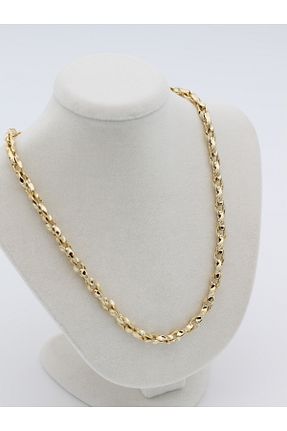 گردنبند استیل ( فولاد ) زرد زنانه استیل (فولاد) XUPING JEWELRY - کد 879495655