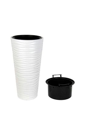 گلدان سفید پلاستیک Nettenevime - کد 354915800