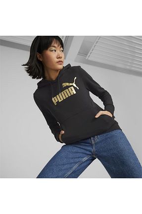 سوئیشرت مشکی زنانه ساده Puma - کد 879574482
