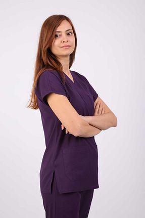 لباس ایمنی کار بنفش ONLY ÜNİFORMA - کد 879548270