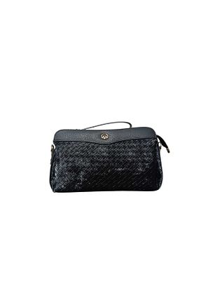 کیف پورتفوی و کلاچ مشکی زنانه چرم مصنوعی Senna Collection - کد 879551219