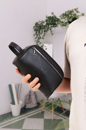 کیف دستی مشکی مردانه سایز متوسط Adelina Bags - کد 879035385